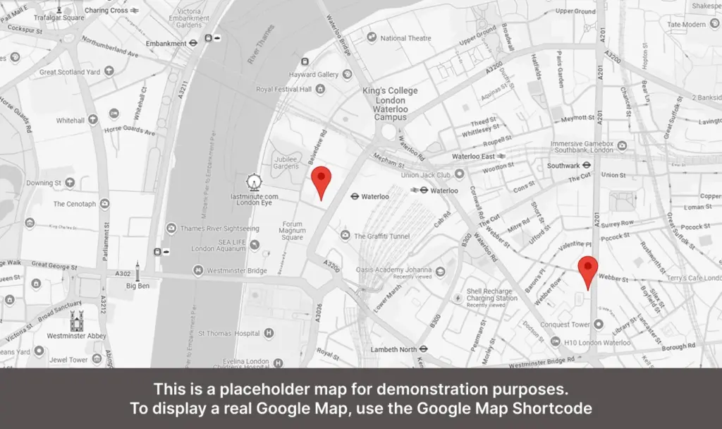 Map placeholder showing Obsidian Pinnacle contact location